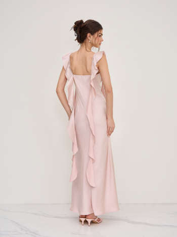 Cowl Neck Maxi Dress