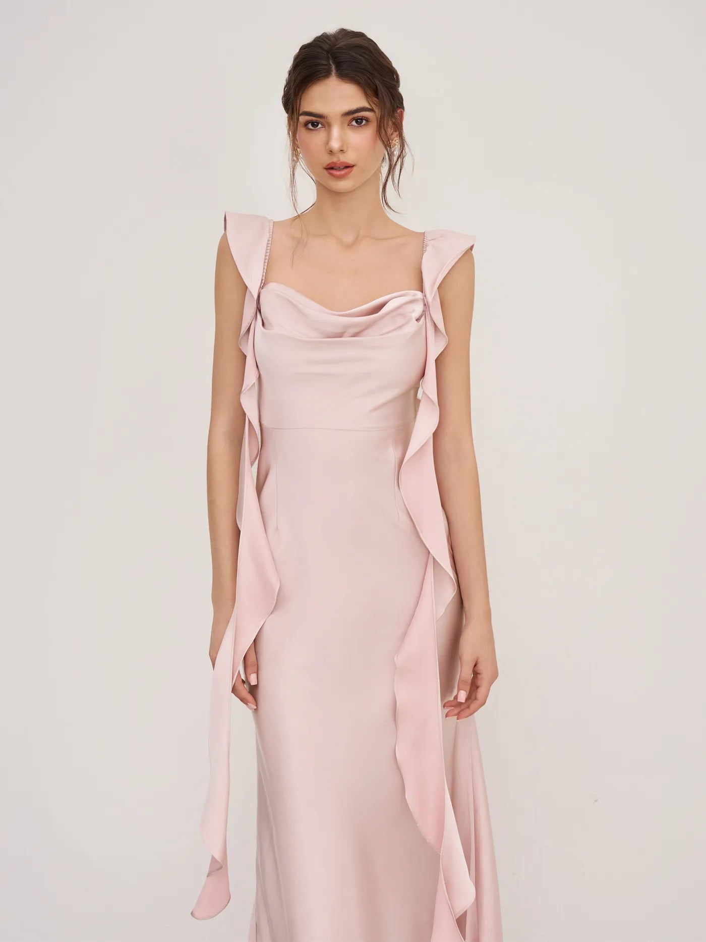 Cowl Neck Maxi Dress