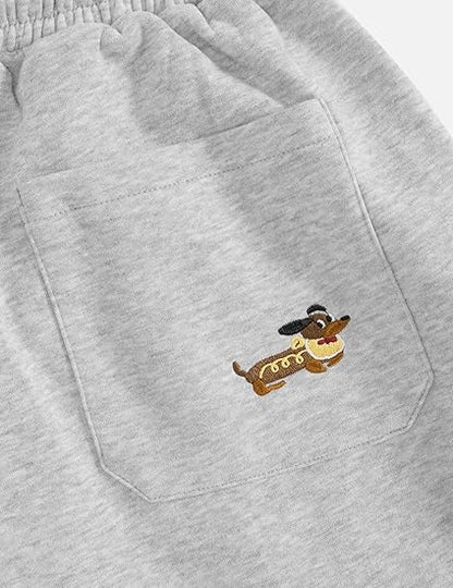 Embroidery Puppy Hoodie