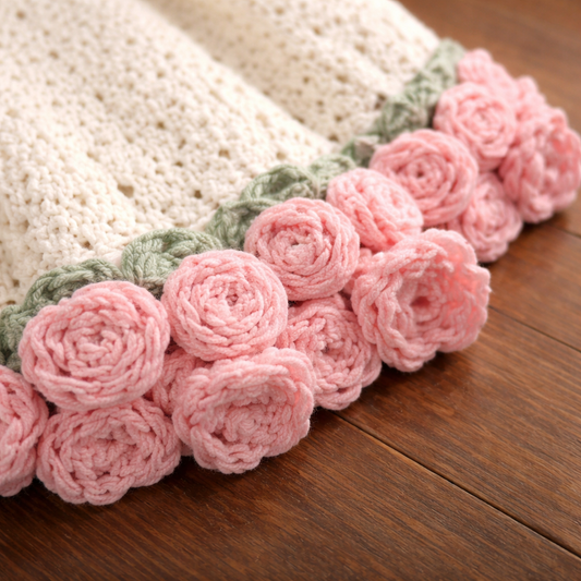 Crochet Bouquet Blanket
