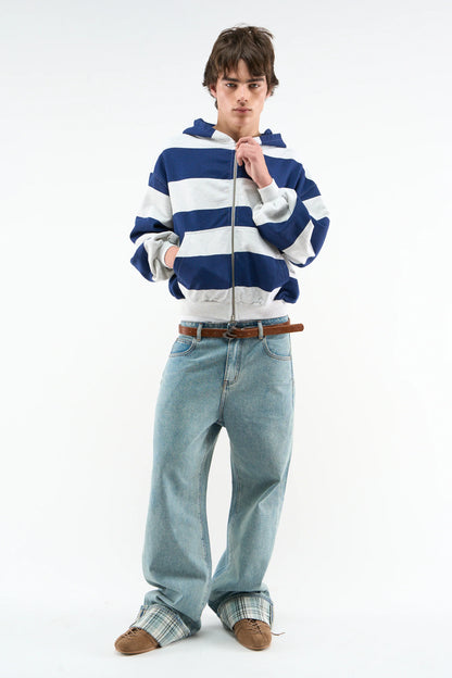 Club Navy Zipper