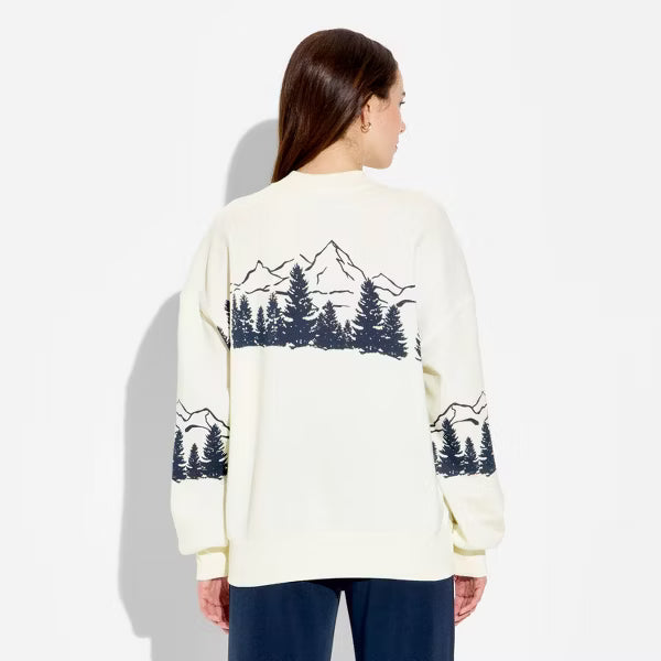Holiday Graphic Sweatshirt