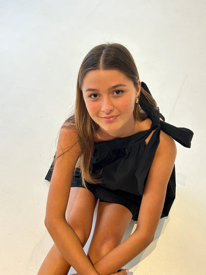 The Brownlow Bow in Black