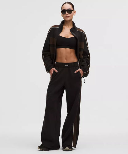 Women's Steady State Oversized Track Pant Stripe