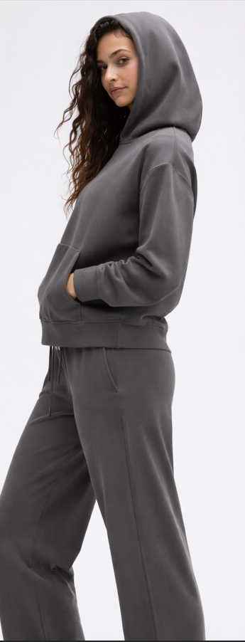 Steady State Oversized Hoodie & Groove Wide-Leg Pant Set